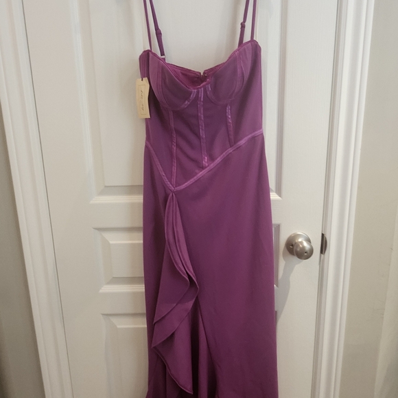 Katie May NWT Doutzen Dress Electric Plum - Picture 4 of 11